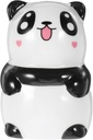 LOGOFUN Ceramic Salt Shaker Panda Shaped Spice Container Cartoon Ceramic Pepper Shaker Cute Food Storage Jar for Home Kitchen Accessories