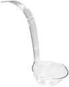 Party Essentials Hard Plastic 5-Ounce Punch Bowl/Serving Ladle, 1-Count, Clear