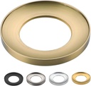 Solid Metal Bathroom Mounting Ring for Glass Vessel Sink Brushed Golden