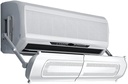 Air Conditioner Deflector Adjustable Windshield Prevent Direct Blowing Household air Baffle air-Conditioning Air Guide Cover (75 cm - 108 cm) 1 pcs (2 pcs)