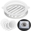 30pcs Disposable Drain Hair Catcher | Upgraded Large Shower Drain Cover Bathtub Hair Stopper | Bathroom Hair Filter Stickers Shower Strainer for Bath Tubs Kitchen Sink, Anti-Clogging & Rapid Drain