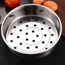 Cabilock Stainless Steel Steamer Basket Insert for Rice Cooker Electric Food Steamer Vegetable Steaming Grid Cookware Accessory