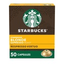 Starbucks by Nespresso Vertuo, Blonde Roast Espresso, 50-count Espresso Pods, Brews, 1.35 oz.