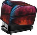 Basketball Sport 2 Slice Toaster Covers Dustproof Splash-Proof Bread Machine Cover Fingerprint Protectors Small Washable Kitchen Appliance Cover Universal Size