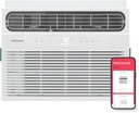 Frigidaire 12,000 BTU Smart Window Air Conditioner with Wi-Fi, Cools Up to 550 Sq. Ft., Remote Control, Quiet Operation, Eco Mode, 3 Fan Speeds, White