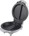 Brentwood TS-255 Non-Stick Electric, Silver Omelet Maker 5.75"x 9.5"x 11".