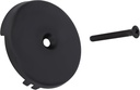 PRIMSOPH One Hole Overflow Faceplate Tub Drain Trim Kit Conversion Kit Assembly Universal Fine Coarse Thread Replacement Matte Black