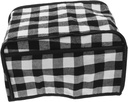 Checked Toaster Cover Thickened Dust Protector for Bread Machines Fits Standard Keeps Kitchen and Pet and Reusable Kitchen Appliance Cover