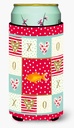 Caroline's Treasures CK5473TBC Goldfish Common Love Tall Boy Hugger, Red Can Cooler Sleeve Hugger Machine Washable Drink Sleeve Hugger Collapsible Insulator Beverage Insulated Holder