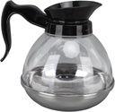 Replacement Coffee Pot - Coffee Pot Decanter - 1.2QT ABS Universal Coffee Maker Pot with Comfortable Handle and Tight Fit Spout - for Coffee Machine Stove