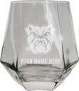R and R Imports Butler Bulldogs Customizable Stemless Diamond Wine Glass Engraved 10 oz Clear Officially Licensed Collegiate Product Single Unit