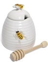 Mary Lake-Thompson Ceramic Beehive Honey Pot with Dipper