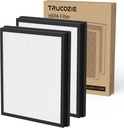 2 Pack Trucozie T356 Replacement Filter for T356 Air Purifier, 3-IN-1 H13 True HEPA and High-Efficiency Activated Carbon Filter for Dust Pet Hair & Odors Smoke, Original Version