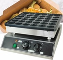 Nonstick Dutch Pancake Maker, Electric 36 Holes Electric Waffle Dorayaki Maker, Stainless Steel Electric Rapid Heating Waffle Maker Muffin Pancake Machine with Timer, 36x1.88" Grid (US Stock)