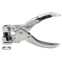Heavy Duty Steel Handheld Hanger Hole Punch Airplane Shape Punch Euro Slot Punch Butterfly Hole Punch T-Hook Clamp Pliers for Paper PVC Card