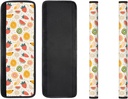 Fruits Orange Strawberry Refrigerator Door Handle Covers Kitchen Appliances Gloves for Microwave Dishwasher Fridge Door Cloth Protector Covers