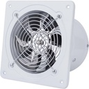 8 Inch Exhaust Fan,Wall Mounted Vent Fans,Ventilation Extractor Fan 110V Wall-Mounted Square Blower for Kitchen,Bathroom,laundry room
