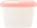 10kg Plastic Rice Storage Container Moisture-sealed Grain Bin for Kitchen Organization for Cereal Flour Sugar and Dry Food Storage Random Style