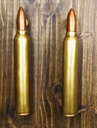 Ebros Set of 2 Oversized Golden Rifle Bullet Casing Cartridge Hunters Military Sturdy Door Pull Handle Hardware Left and Right Sides Decorative Accent for Barn Doors Entrance Cabin Lodge Country Home
