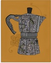 Stupell Industries Moka Pot Coffee Maker Canvas Wall Art Design by Valentina Harper
