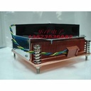 Pure copper1366(I7) is blown2UHeat Sink (for The fans7CM orAVCFour-wirePWMFan)- Cooling Fan