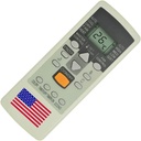 Replacement Remote Control for Fujitsu AR-JE6 AR-PV1 AR-JE4 AR-WS4 AST9LSACW AST12LSACW ASH12LSACW Room Air Conditioner
