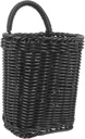 Zerodeko Woven Wall Basket for Storage Imitation Rattan Hanging Basket for Kitchen and Bathroom Organization Lightweight Decorative Wall Storage for Home Office and Hotel Use
