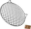 Cooking Rack 13" Round Baking Rack with Legs Canning Rack Straight-wire Cooling Rack Durable Stainless Steel Baking Barbecue Rack/Food Steamer/Cooking/Baking/Steaming Rack (330mm/13")