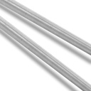 Murtenze 2Pcs M6 x 250mm Fully Threaded Rod, 304 Stainless Steel Long Threaded Screw Right Hand Threads (Silver)