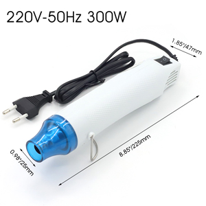 ZIBUYU® Heat Gun Machine Handheld Mini Hot Air Gun Machine