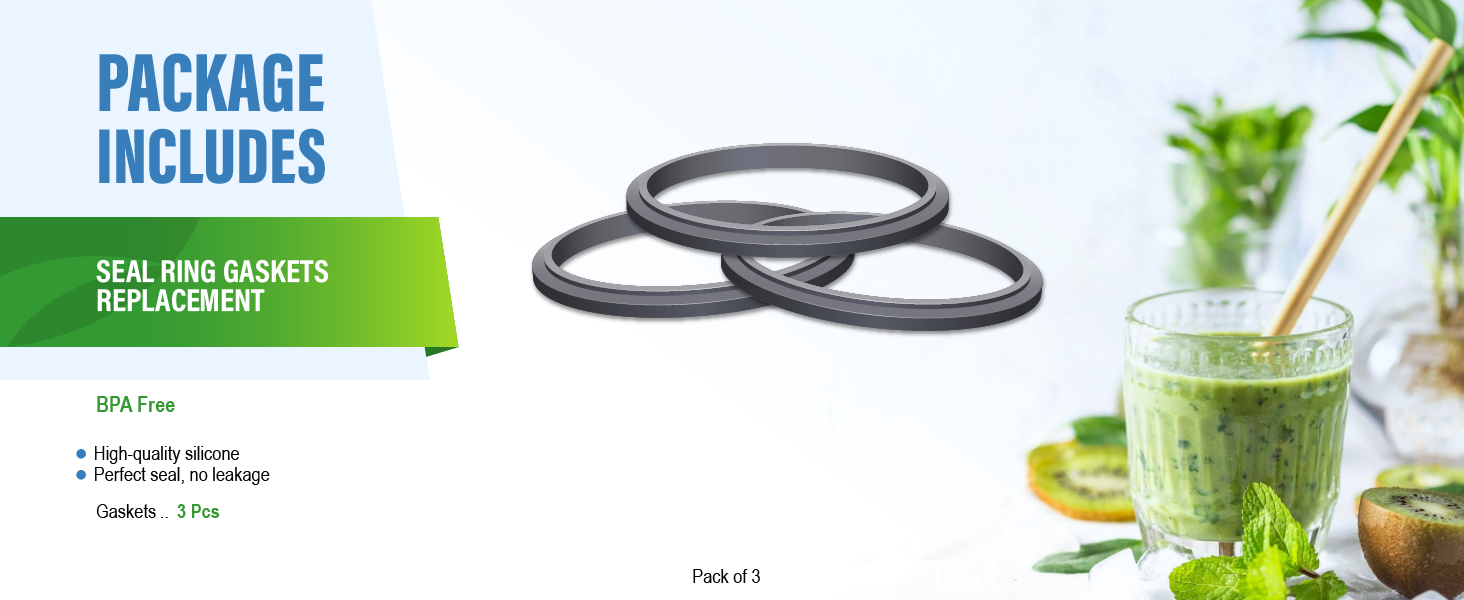 Seal Rings Gaskets Replacement for Nutribullet Blender Parts Accessories