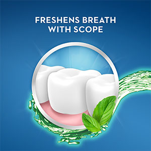 Crest + Scope Whitening Toothpaste - Pack of 3, 5.4 Oz Tubes - Anticavity Fluoride Toothpaste, Fresh Breath, Kills Germs - Tartar Protection, Enamel Protection - Minty Fresh Flavor