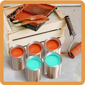 12PCS 1 Quart Empty Paint Cans with Lids, Metal Unlined Paint Bucket