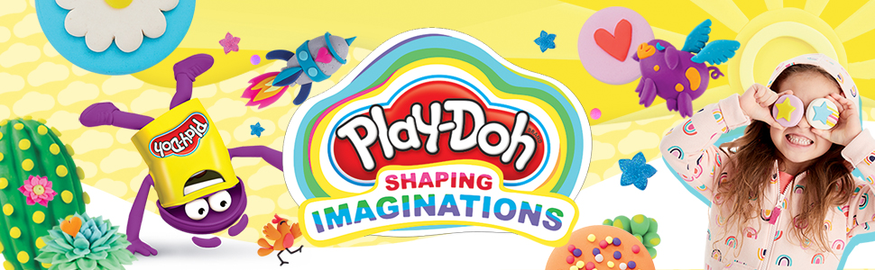 Play Doh Bulk Handout 42-Pack of 1-Ounce Modeling Compound Cans, Back to School Gifts, Prizes, & Party Favors, Kids Arts & Crafts, Preschool Toys, Ages 2+ ( Exclusive)