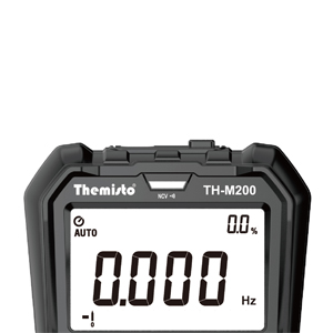 Themisto TH-M200 AC/DC Current, True RMS Digital Multimeter | 9999 Counts |10A | Black