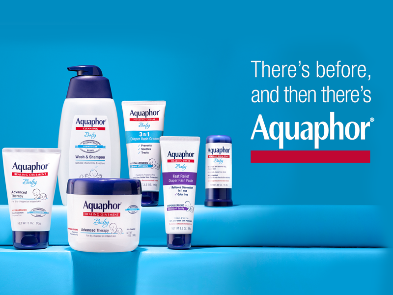 Aquaphor Baby Advanced Therapy Healing Ointment Skin Protectant, 14 OZ