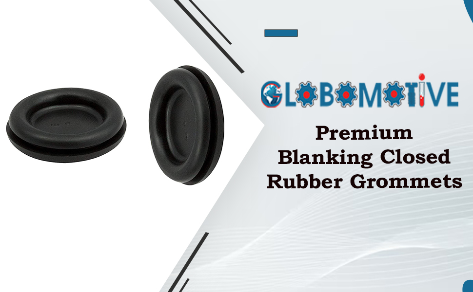 GLOBOMOTIVE Premium Blanking Closed Rubber Grommets (20 Pcs, 20 mm)