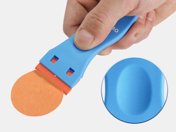 WORKPRO Plastic Razor Blade Scraper Kit, 3 Scrapers with 120 Blades