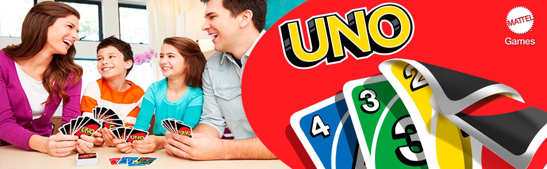 Mattel Games UNO Card Game, Ages 7+, 2-10 Players