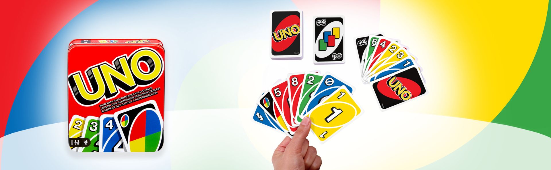 Mattel Games UNO Card Game, Ages 7+, 2-10 Players