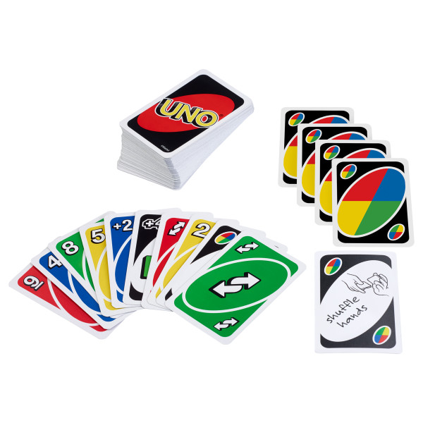 Mattel Games UNO Card Game, Ages 7+, 2-10 Players