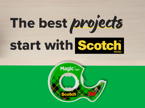 Scotch Magic Tape, Invisible, 6 Tape Rolls with Dispenders