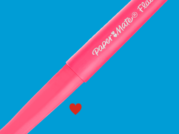 Paper Mate Flair Felt Tip Pens, Medium Point (0.7mm), 12 Count - For Arts & Crafts, Note-Taking, Journaling, School Supplies for Teachers & Students