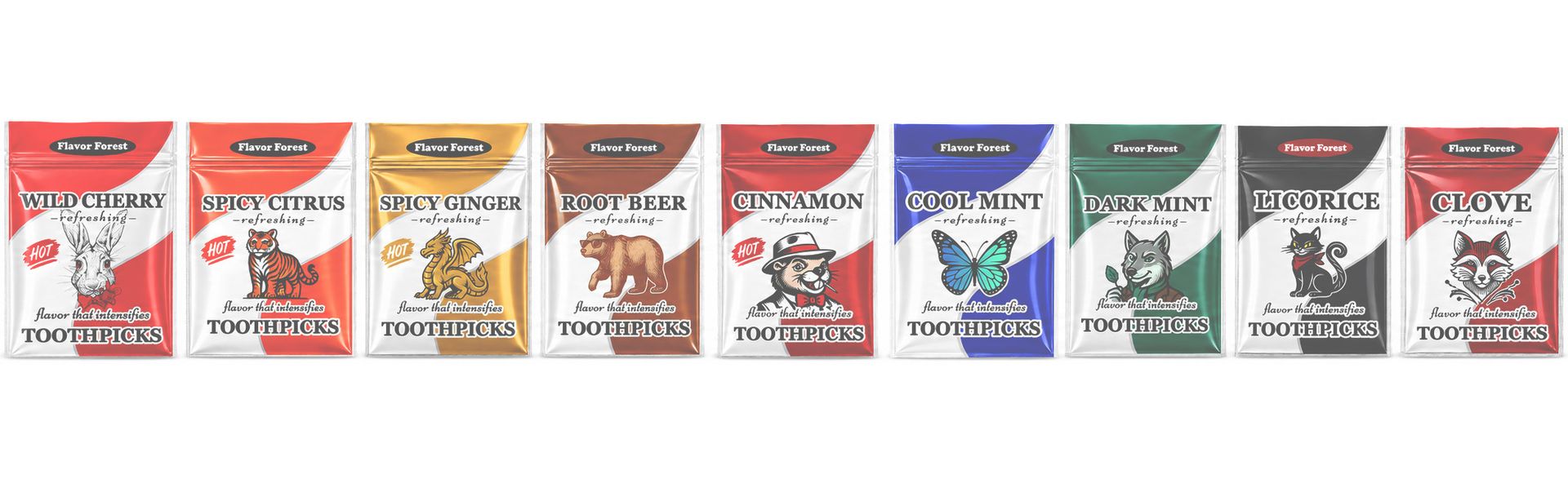 Hot Cinnamon Toothpicks 200ct