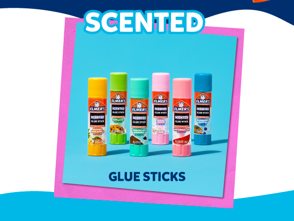 Elmer's Disappearing Purple School Glue Sticks, Washable, 7 Grams, 30 Count - Posters, Back to School, Bulk Pack for Classrooms, #1 Teacher Brand
