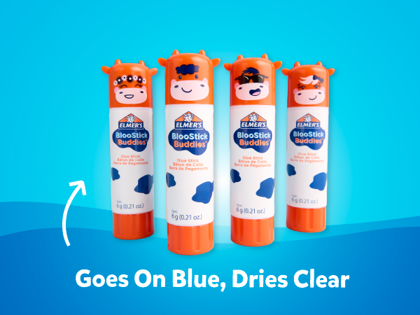 Elmer's Disappearing Purple School Glue Sticks, Washable, 7 Grams, 30 Count - Posters, Back to School, Bulk Pack for Classrooms, #1 Teacher Brand