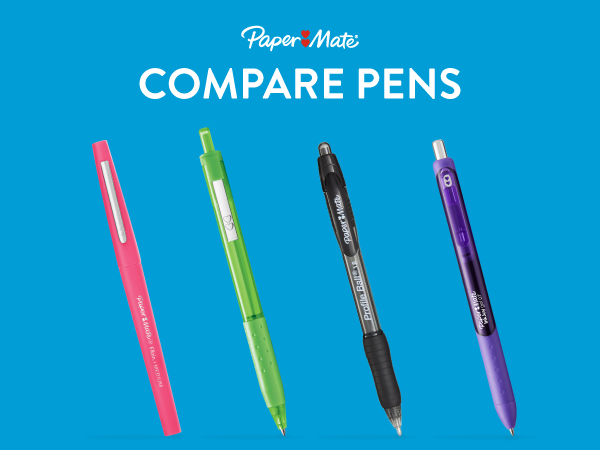 Paper Mate Flair Felt Tip Pens, Medium Point, Assorted Colors, 24 Count - Home, Office, Back to School, Teacher Supplies