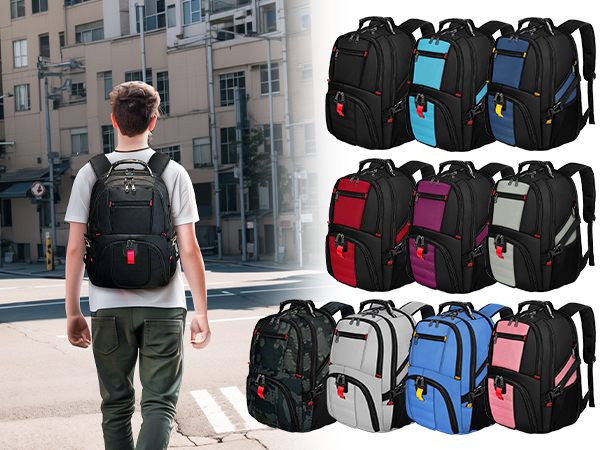 YOREPEK Large Laptop Backpack for Men, Heavy Duty Travel Backpack