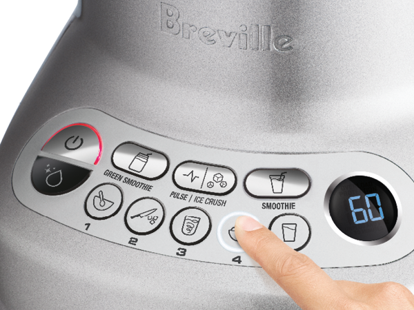 Breville BBL620SIL Fresh and Furious Blender for Kitchens, Silver