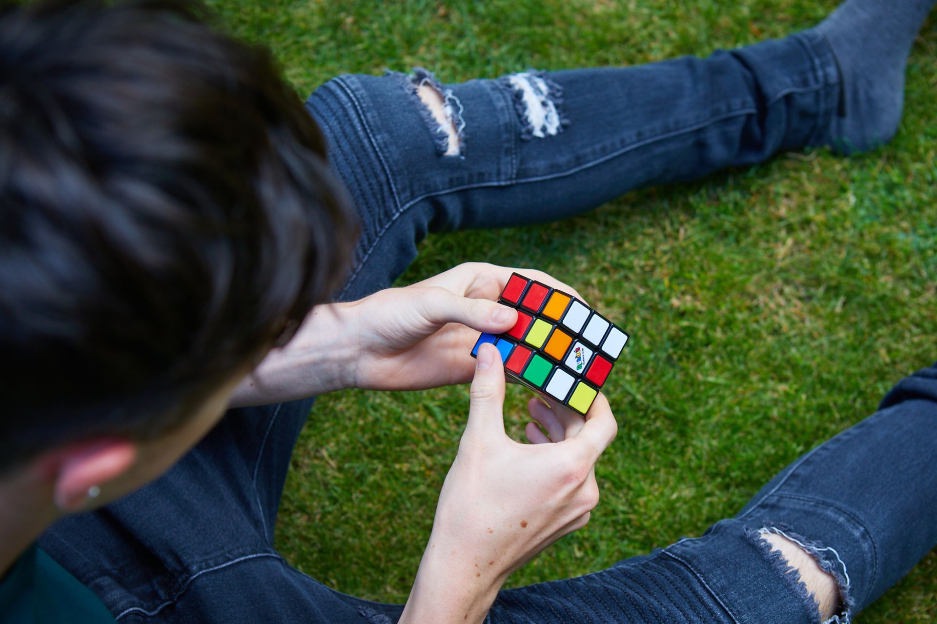 Rubik's Cube The Original 3x3 Puzzle Cube & Brain Teaser Fidget Toy